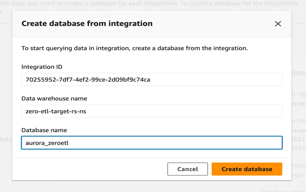 image Zero ETL