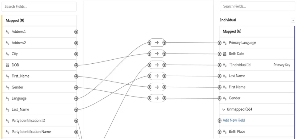image relational DB